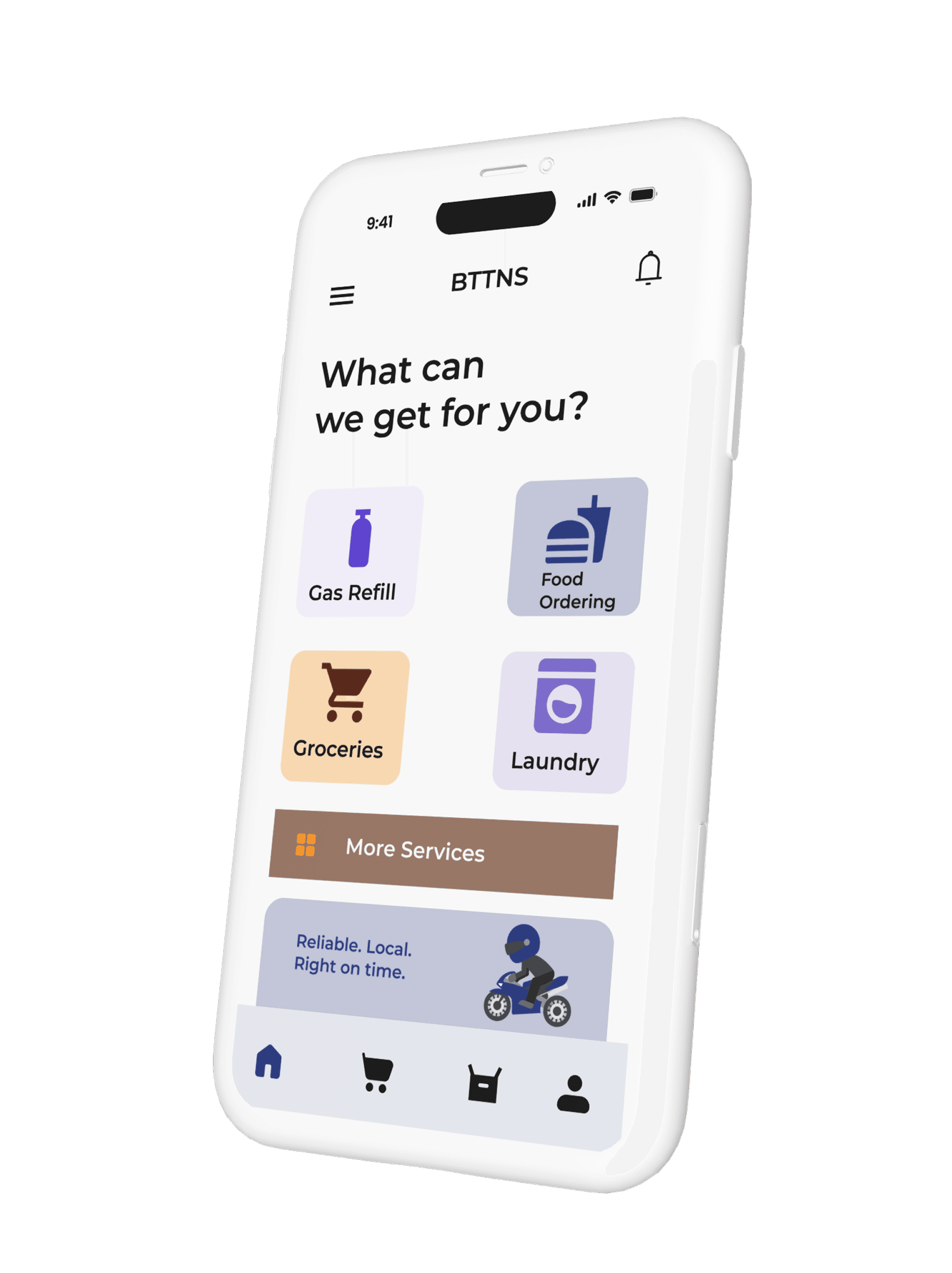 BTTNS App